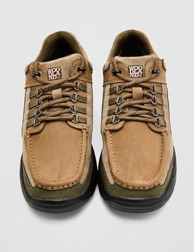 Image of Woodland Men's Leather Sneaker