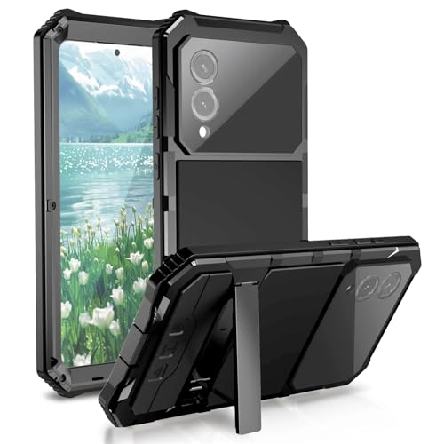 Coque en métal pour Samsung S25 Edge antichoc en aluminium avec vitre intégrée