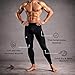 CompressionZ Men's Compression Pants for Workout, Sports | Base Layer Running Tights Leggings(Navy, Large)