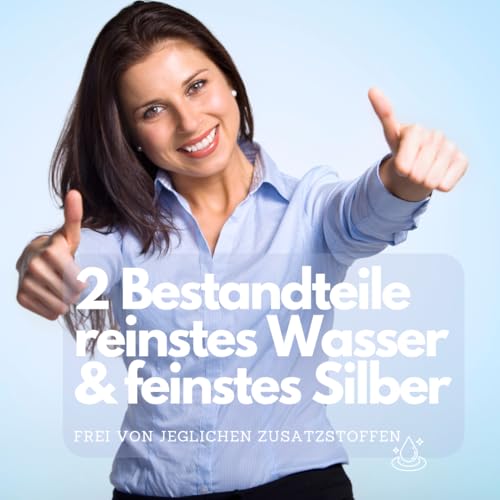 Natur Total kolloidales Silberspray Hund Katze WICHTIG: 100PPM hochdosiert 1000ml Silber Spray Kolloidales-Silber