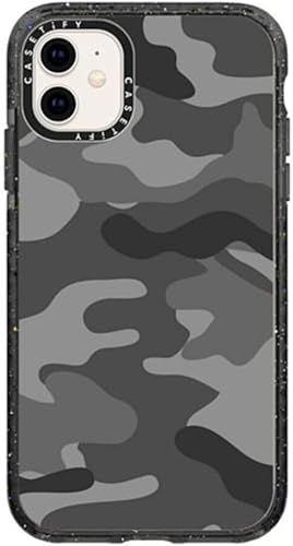 Vista 215 de CASETiFY Funda Impact para iPhone 11 - Moon Camping - Negro transparente