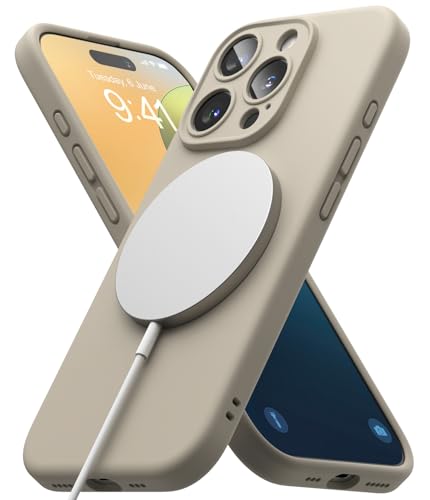 Coque iPhone 16 Pro Ringke étui silicone magnétique antichoc fin