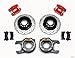 D154 P/S P-B Kit, Drilled-Red