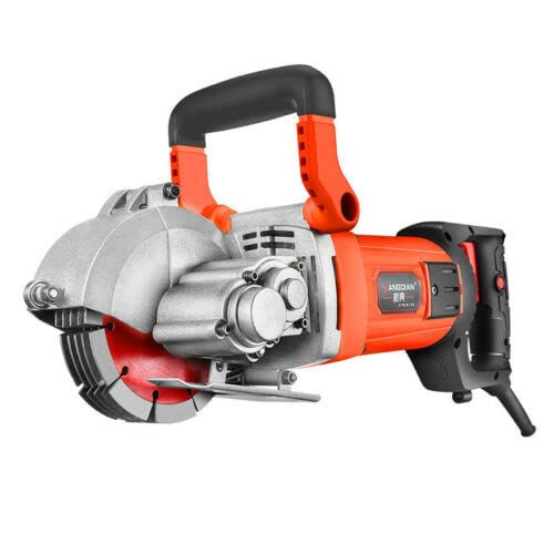 Máquina de corte de ranura de pared 220V Máquina de ranurado de pared Máquina de ranurado Sierra concreta 1800W