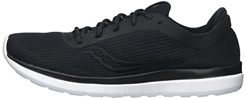 Saucony Tênis de corrida feminino unissex Liteform Escape, Preto, 7
