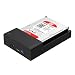ORICO Tool-Free USB 3.0 & eSATA to 2.5" & 3.5" SATA External Hard Disk Drive Lay-Flat Docking Station HDD SSD Enclosure [Support 8TB]- Black