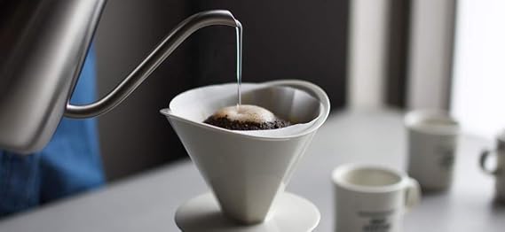 KINTO OCT 28901 Brewer Jug Set, 2 Cups, White, Graduated, Coffee, Dishwasher Safe