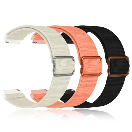 Image of 3Pack Quick Release Watch Strap Band 22mm, Elastic Nylon Watch Straps