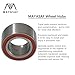 MAYASAF 517008 [2 Pack] Front Inner Wheel Bearing for Nissan 1985-88 Maxima/1986-89 Stanza 4WD, for Subaru Forester/Baja/Impreza/Legacy/Outback/XT, 2005-06 Saab 9-2X (2 PCS)
