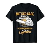 Lustige Holzfäller Kettensäge Wald Outfits