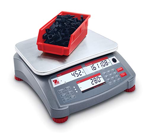 Báscula de banco compacta Ohaus RC31P1502, capacidad 3 lb/1.5 kg miniatura 6