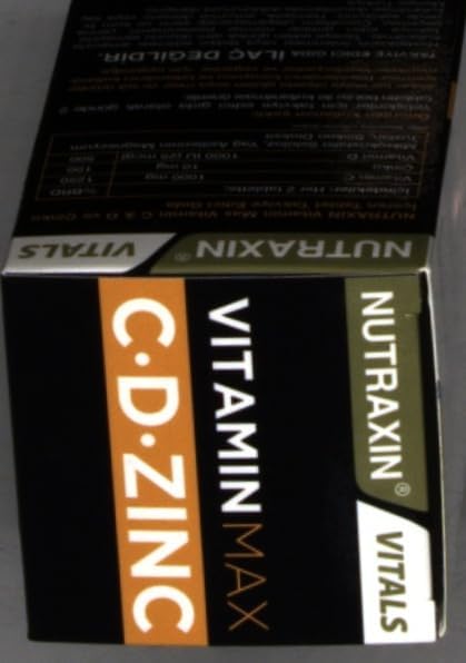 Nutraxin Vitamin Max C-D-Zinc 60 Tablet
