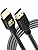 PowerBear 4K HDMI Cable 10 ft | High Speed Hdmi Cables, Braided Nylon & Gold Connectors, 4K @ 60Hz, Ultra HD, 2K, 1080P, ARC & CL3 Rated | for Laptop, Monitor, PS5, PS4, Xbox One, Fire TV, & More