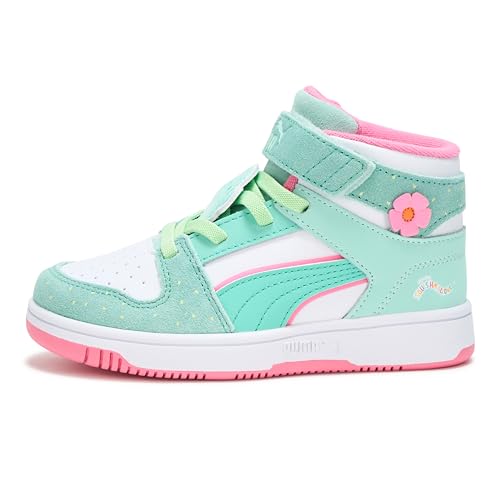 PUMA Unisex-Child Rebound Layup Mid Squishmallows Hook and Loop Shoes Sneaker2