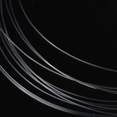Fluorocarbono línea de pesca invisible resistente para bass y carpa 3