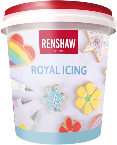 Renshaw White Royal Icing Soft Icing for Cakes 400 g (Pack of 1)