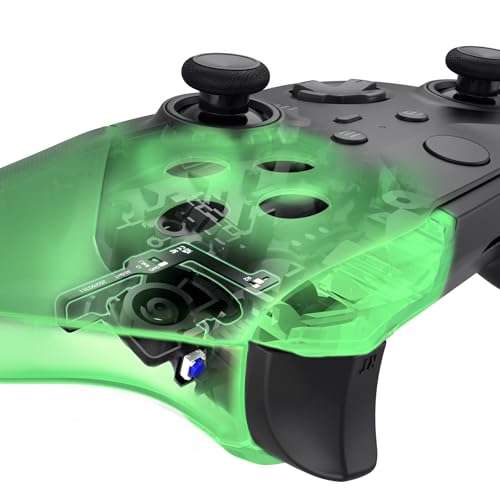eXtremeRate Clicky Hair Trigger Stop Kit for Xbox Elite Series 2 Controller Shoulder Buttons, Ergonomic Tactile Switches LT RT Mouse Clicky Kit for Xbox Elite Series 2 Core Controller (Model 1797)