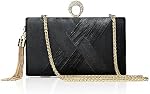 BABEYOND Clutch Purses for Women - Evening Bag Tassel Pendant Clutch for Bride Party Prom Wedding