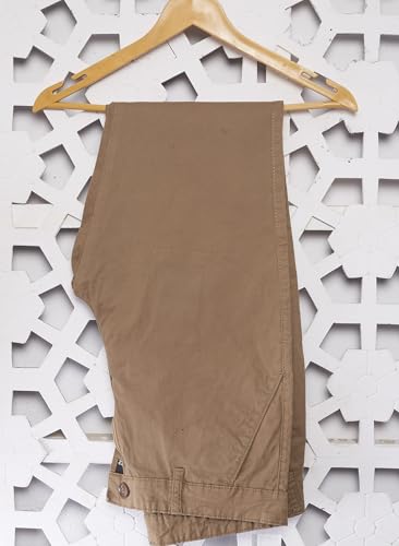 Image of DIVISIVE Men's Regular Fit Cotton Chinos Trousers Pants