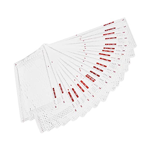 Tarjetas perforadas para máquinas de tejer de plástico resistente y alta precisión 3
