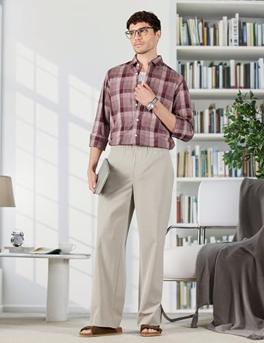 Image of Arrow Men's Cotton Solid Slim Fit Shirt