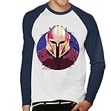 camisa de manga larga de béisbol de los hombres