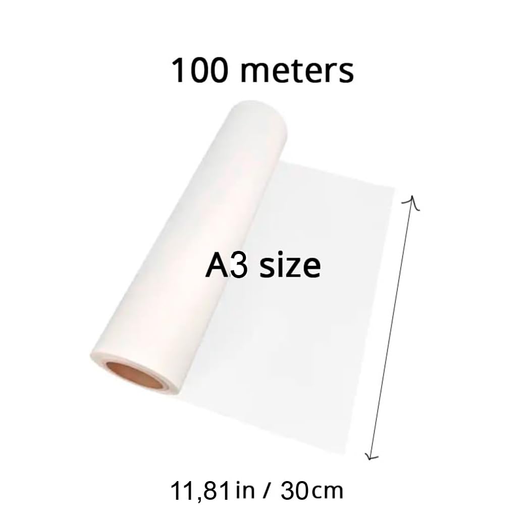 Rollo Film Premium de transferencia DTF de PET 30 cm x 100 M