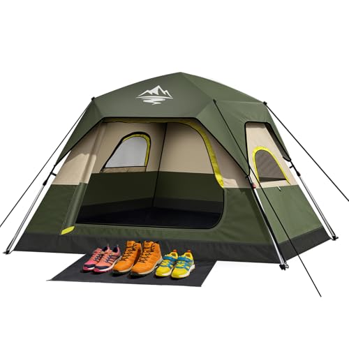Mimajor 4 Person Instant Camping Tent
