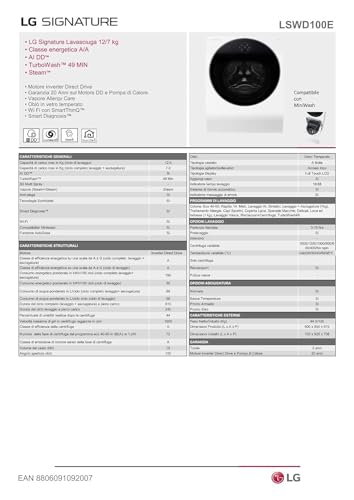 LG Signature LSWD100E