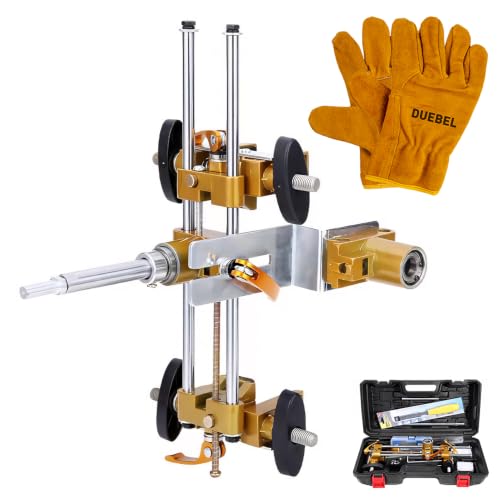 DUEBEL Kit d'ouvre-trou de serrure de porte pour l'installation de serrures de portes - Kit de mortaiser pour serrure de porte en bois - Kit d'installation de serrure de porte - Kit d'installation de