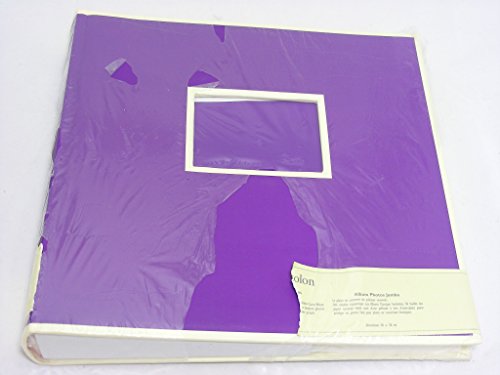 Jumbo Album plum +++ 50 sheets photo mounting board beige with glassine sheet protectors +++ PHOTO- AND SCRAPBOOK +++ Quality made by Semikolon