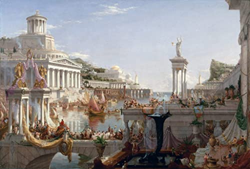 Tableau Impresson Prints Course of Empire Sublime la Décoration du Salon