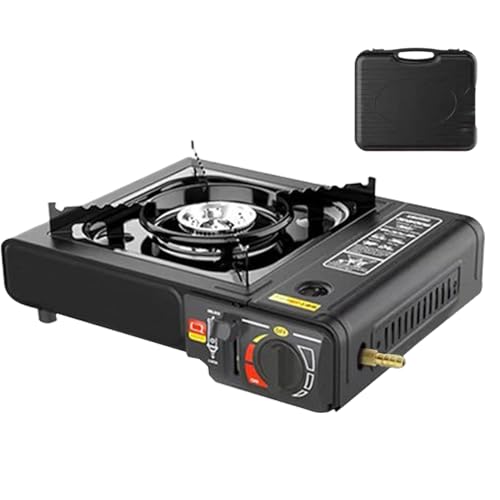 Réchaud de camping stable avec table pour cuisiner en extérieur - 2