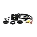 SinLoon 3ft 1 Meter USB 2.0 Male and 3RCA to USB & 3.5mm Female Flush Mount for Car, Boat and Motorcycle, Fast Delivery Guarantee(Waterproof Cable USB-3RCA,1M)