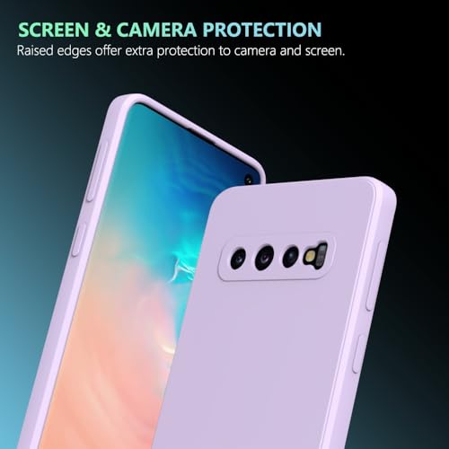 Image of for Samsung Galaxy S10 Case Purple, Scratch Resistant with Soft Touch, Slim Thin Phone Cover for Samsung Galaxy S10