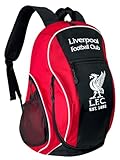 Icon Sports Ofiically Licensed Liverpool Adult Backpack With Soccer Ball Compartment