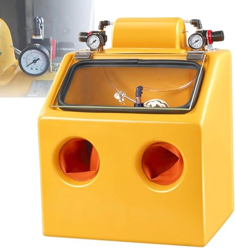 Armoire de sablage avec pression d'air réglable pour traitement uniforme - 2