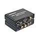 SDKDZKG 192KHz DAC Wandler, HDMI ARC Audio Extraktor, HDMI/Digital SPDIF Optische Toslink Koaxial zu Analog RCA 3,5 mm Jack L/R Koaxial SPDIF Audio Adapter für HDTV Verstärker Soundbar Sprecher