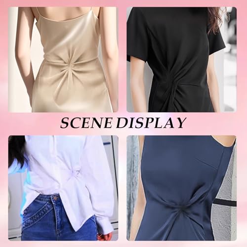 PASDUCHAS 12-Piece Versatile Clothing Cinch Clips for Women - Durable Fashion Accessories for Dress and Shirt Adjustments - Image 6