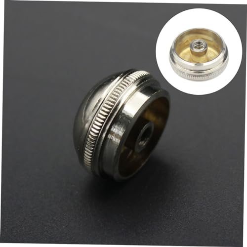 ibasenice 2pcs Flute Headjoint Screw Cap Flute End Cap Accessory Essential Repair Part for Woodwind Instruments - Thumbnail 3