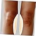 PLAFOPE 2pcs Self-Adhesive Calf Enhancement Pads Waterdrop Silicone Leg Support Comfortable and Flexible Calf Corrector for Enhanced Hip Curves