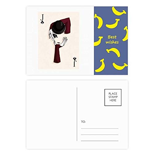 Cartes postales de remerciement motif Banana lot de 20pcs idéal pour offrir et écrire
