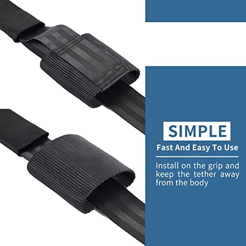 Motorcycle Rear Wheel Tie Down Strap And Bar Harness Handlebar, Universal Soft Loop Strap Wheel Transport Balance Tire Straps For Trailer Scotter And Motorcycle (Handlebar Strap) #TOP2