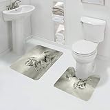 🔥 Facile à entretenir : Il suffit de mettre le tapis de bain et le matelas avant la toilette dans la machine à laver avec de l'eau froide et de les sécher au sèche-linge. Ne pas blanchir. Il sèche rapidement. Pas de perte de lustrer, pas de décollement, pas de déformation.