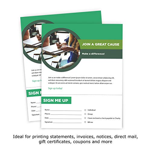 Printworks Professional 3 1/2" Perforated Paper, 2500 Sheets, 24 Lb, White (04130C) #TOP3