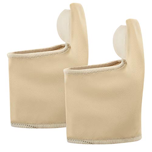 Cinta de joanete, Moniss 2 pares de gel corretor de joanete almofadas de joanete mangas cinta alívio