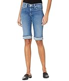 HUDSON Jeans Women's Amelia Mid Rise Knee Short, Freedom, 27
