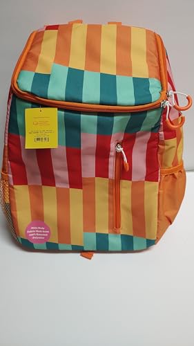 Sun Squad Backpack Cooler, Multicolored Stripe., 7.5 qt.