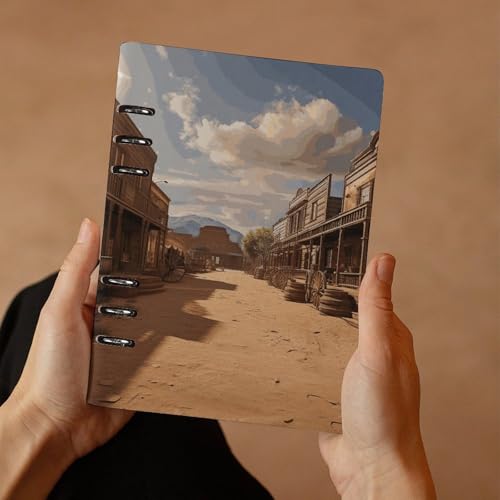 Carnet de notes A5 rechargeable pour journal et écriture - 6