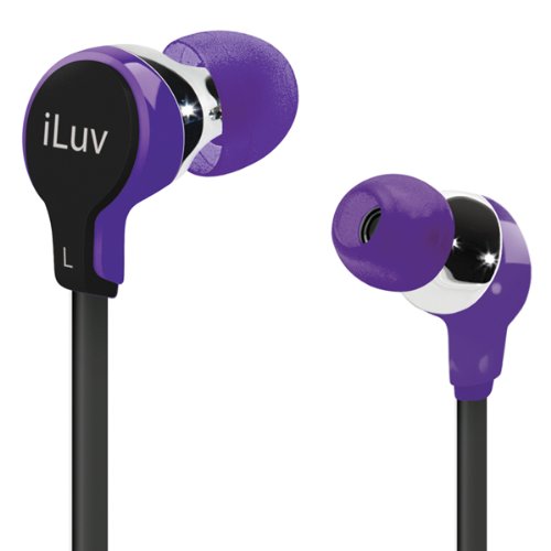Iluv Iep314Pur In-Ear Stereo Earphones (Pubble) [Parallel Import] #TOP1